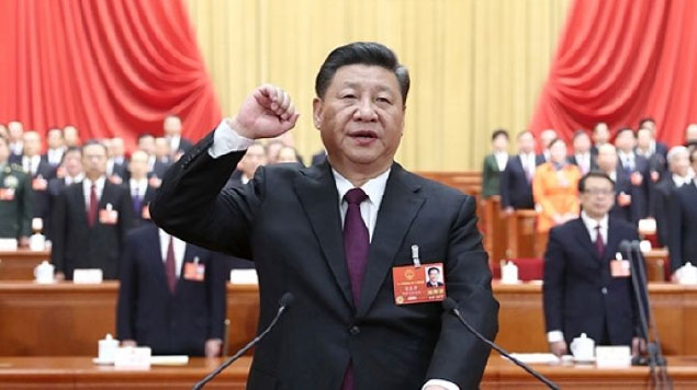 Chinese President Takes Oath of  Allegiance to Constitution for First Time